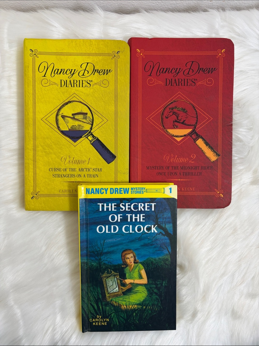 Bundle of 3 Nancy Drew Diaries Books